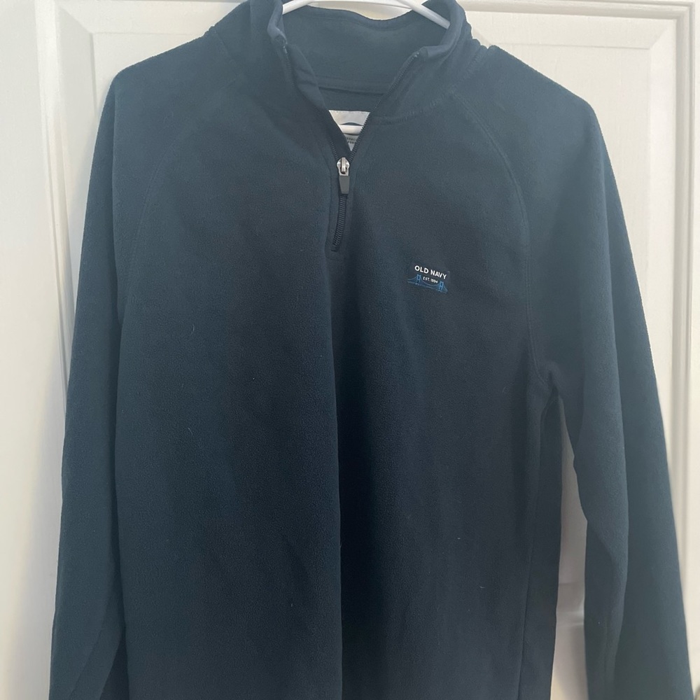 Old Navy Blue Quarter Zip Fleece Size M